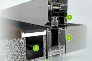 Dvojnásobně bezbariérové dveře Schüco