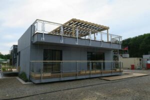 Studentský objekt týmu ČVUT byl předán porotě soutěže Solar Decathlon a podroben měřením a testům