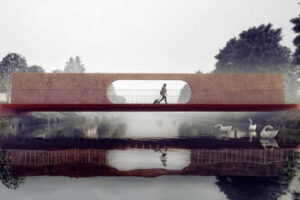 Lávka ve Veselí nad Lužnicí