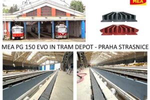 Nejstarší tramvajovou vozovnu v Praze odvodňují jen 3 cm nízké žlaby