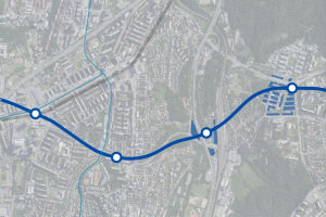 Okolí metra D ožije. Tisíce městských bytů, živé čtvrti i nové parky
