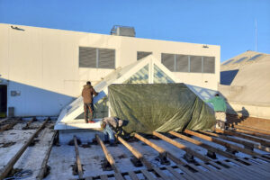 Nový světlík v aquaparku