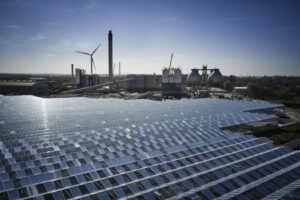 Solárně termický systém sušení čistírenských kalů