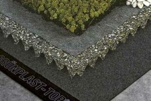 Systém Icoflor pro extenzivní vegetační střechu