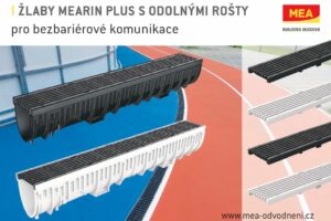 Nové rošty pro odvodňovací žlaby MEA