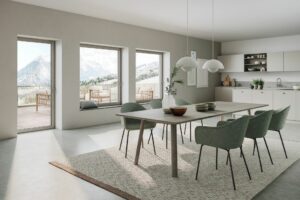 Nová okna dvou tváří Schüco WoodDesign: Kombinace odolného hliníku a přírodního dřeva