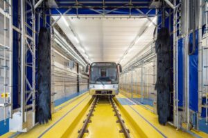 Odolné keramické obklady byly pro myčku metra jasnou volbou