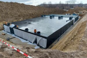 Retenční galerie MEA instalována za 10 dní