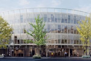 Dřevostavba ve tvaru kruhu zvítězila v soutěži na novousprávní budovu Ostravy